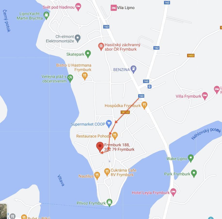Apartmany V Ulicce Frymburk Ngoại thất bức ảnh